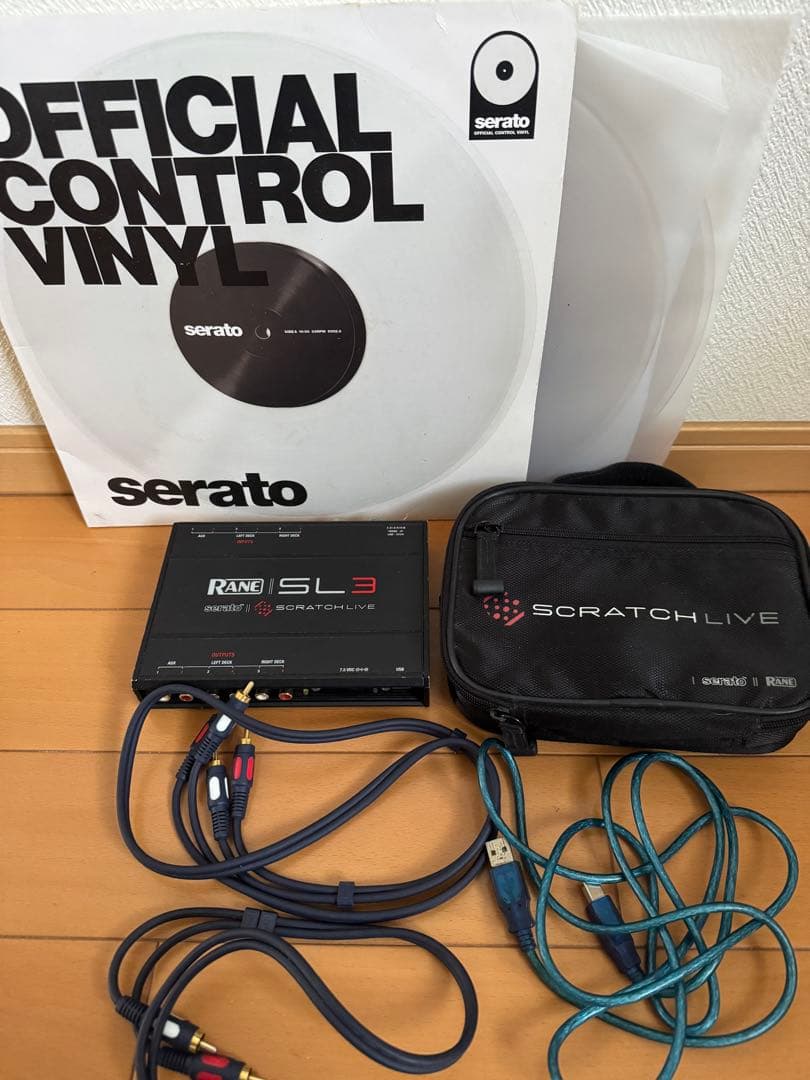 rane scratch live sl3 serato バイナル セット