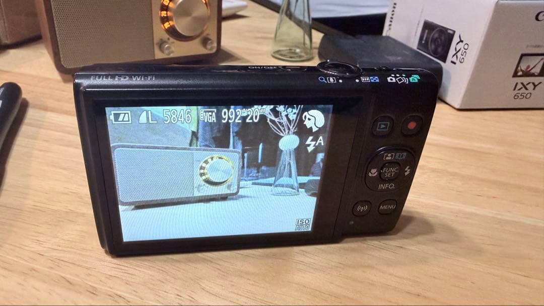 Canon IXY 650 コンパクトデジタルカメラ