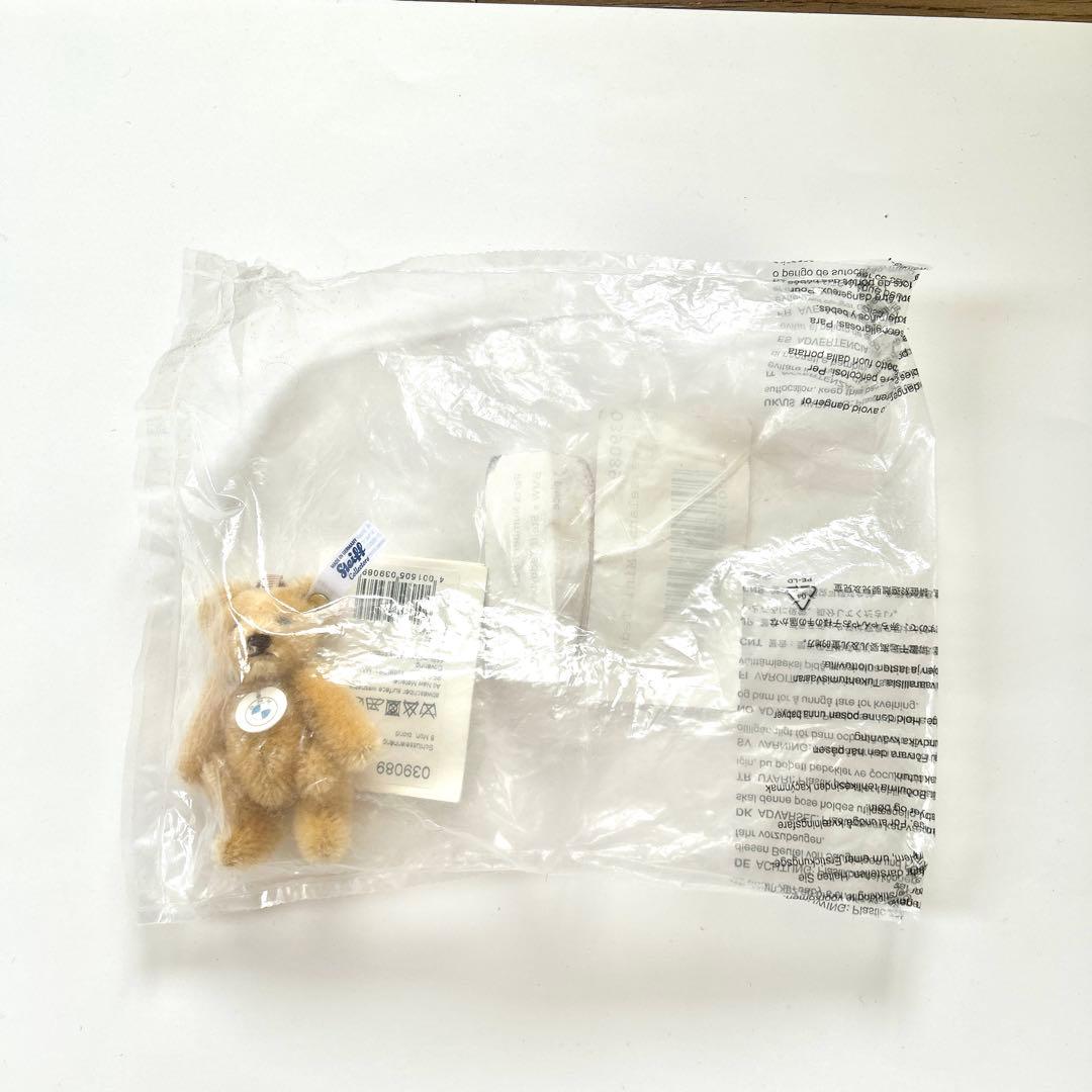 【新品未使用】×Steiff(シュタイフ）テディベア キーリング