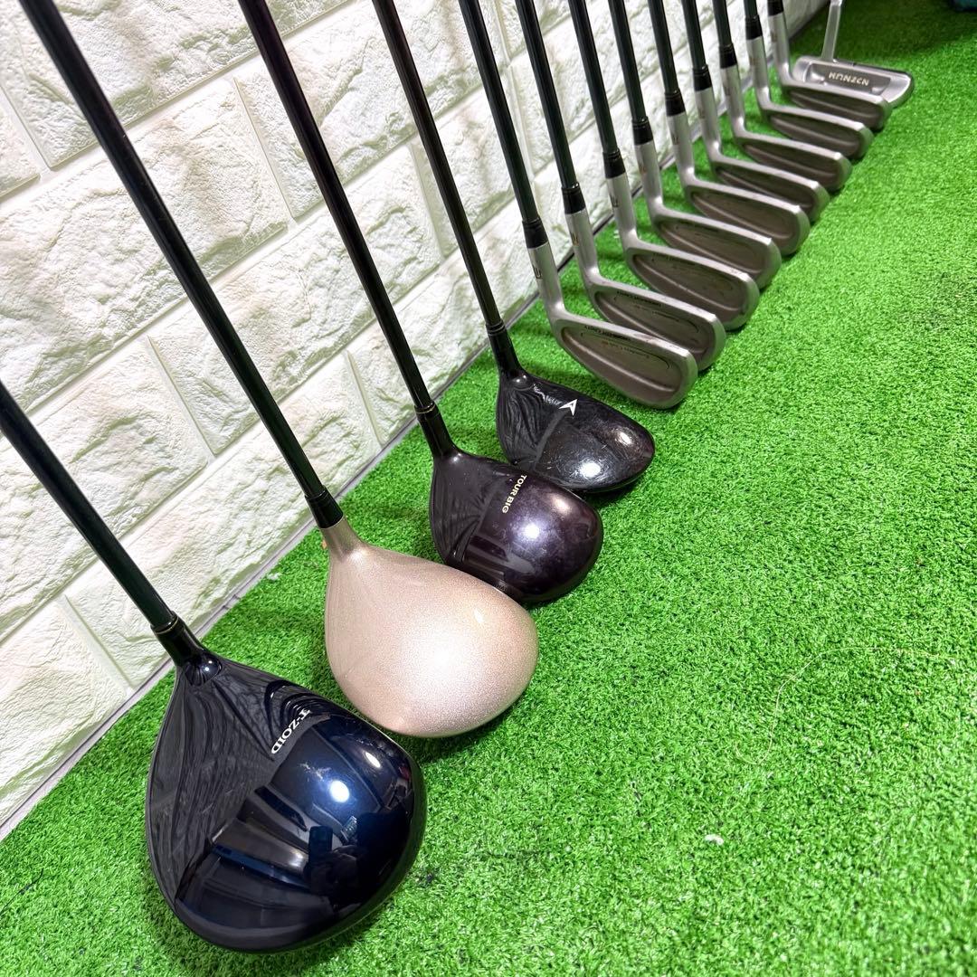 ゴルフセット　初心者応援　ゴルフセット　ラウンド仕様　打感良好　メンズ　右打ち