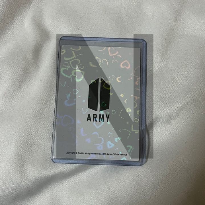 BTS バンタン  ユンギ SUGA FC 継続 トレカ