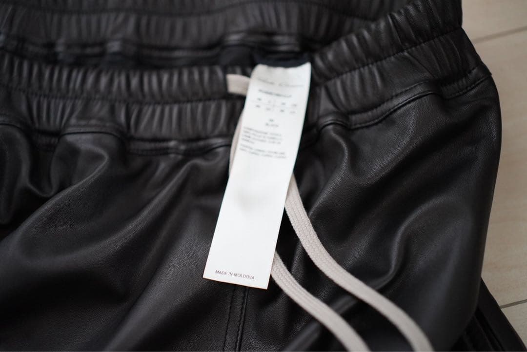 Rick Owens 20SS BASKET SWINGER LLP 48 黒