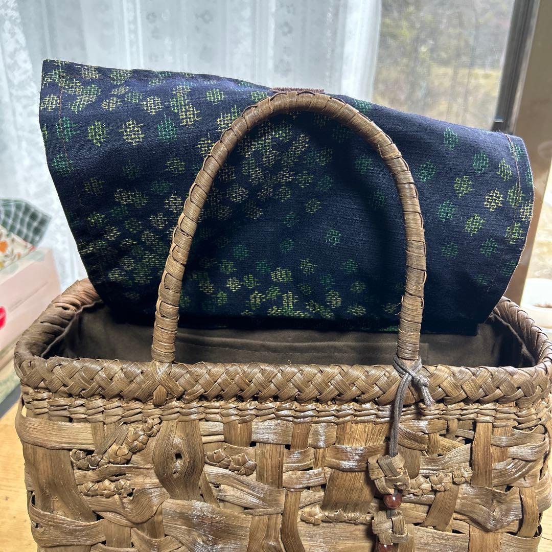 国産山葡萄バック　磨き上げたつやをみて下さい