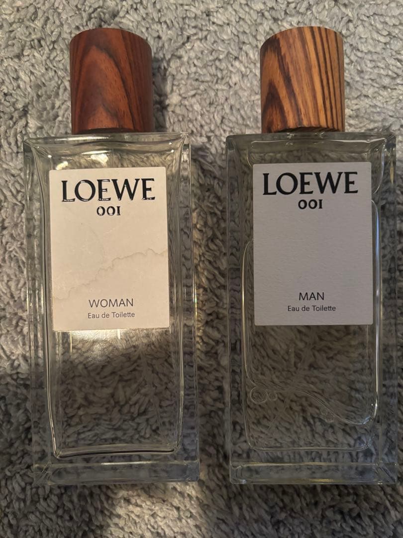 【美品】ロエベ香水　loewe001 man woman 100ml