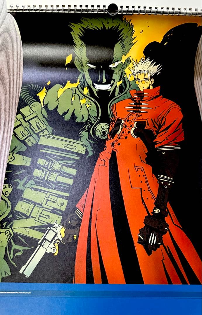 トライガン マキシマム 2000年 ポスターカレンダー 内藤泰弘 TRIGUN
