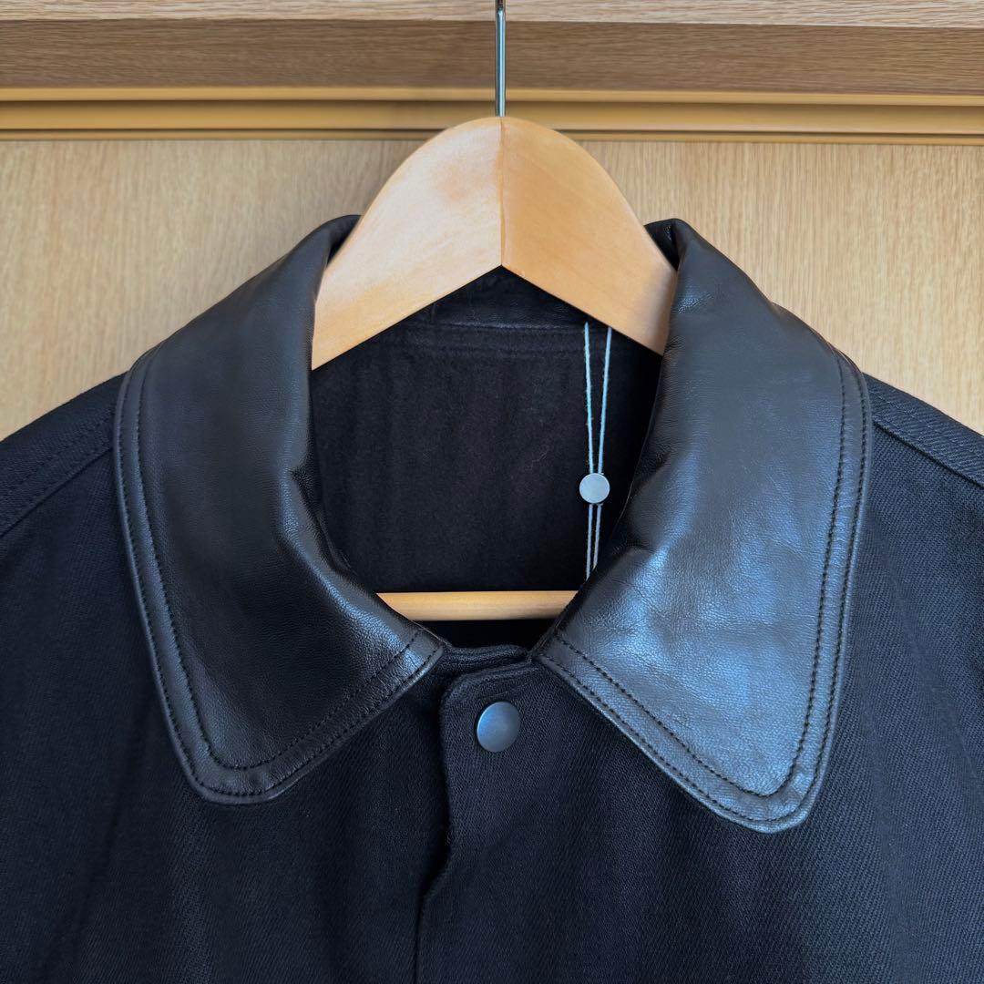 【新品】 COMOLI デニム レザー ワークジャケット