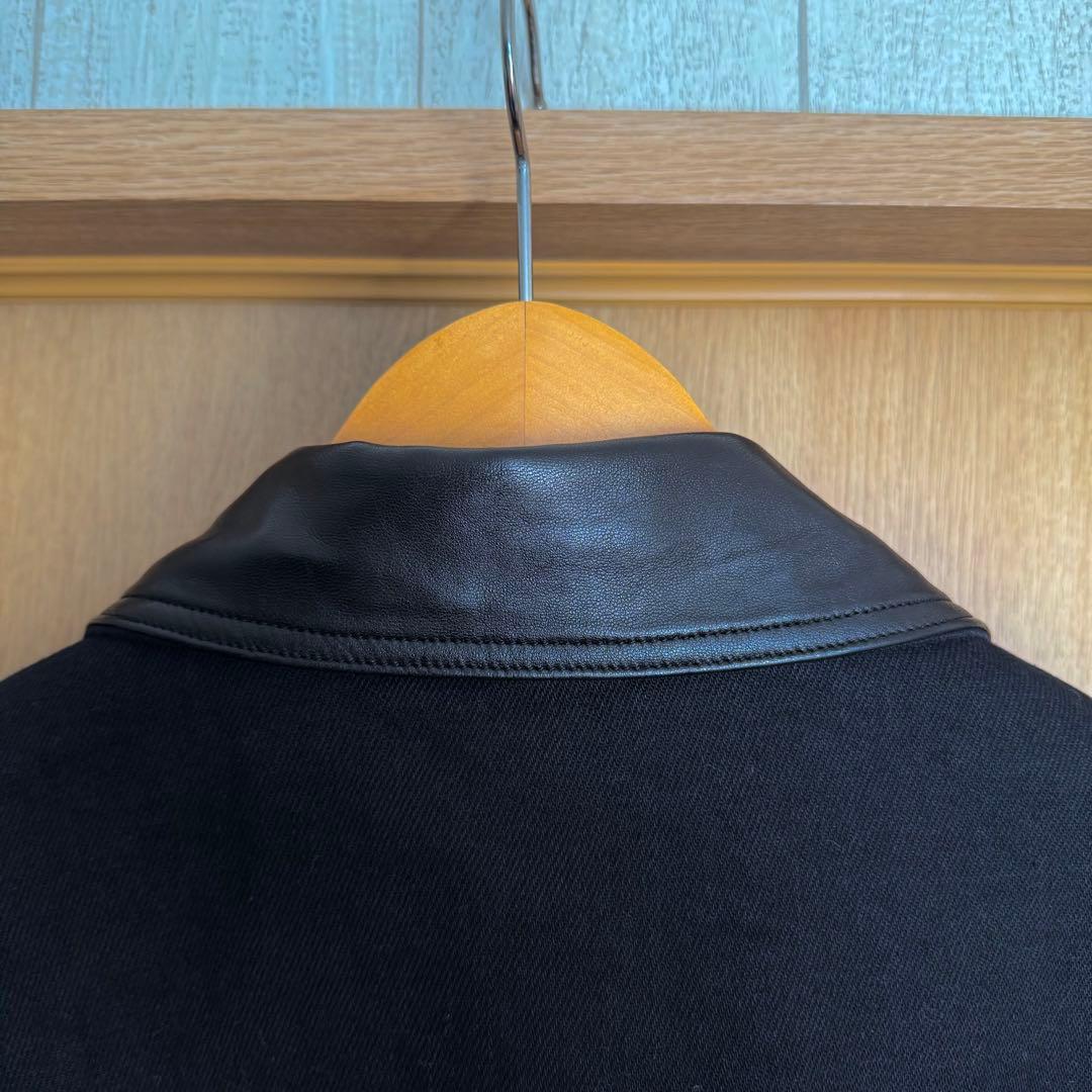 【新品】 COMOLI デニム レザー ワークジャケット