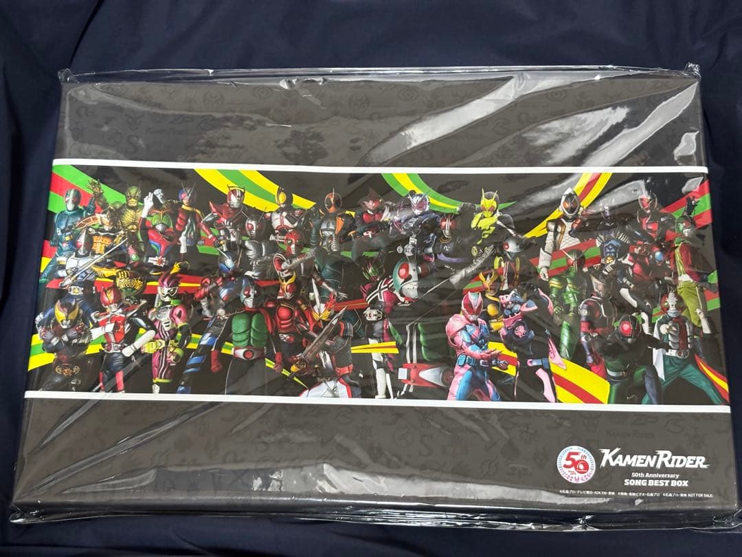 未開封　仮面ライダー50th SONG BEST キャラファインボード