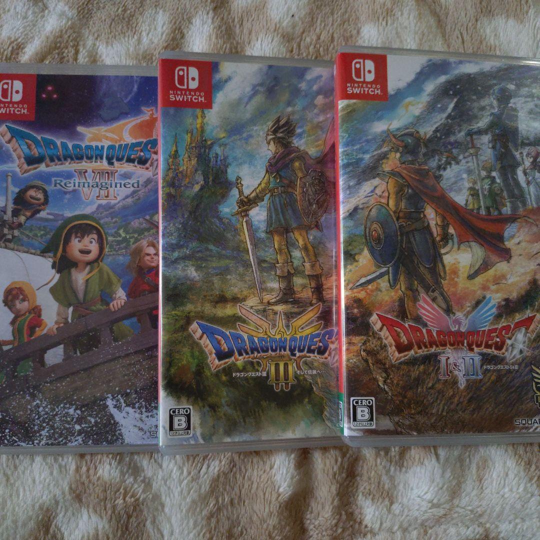 【本日限定500円引き中】ドラゴンクエスト7等　ニンテンドースイッチ