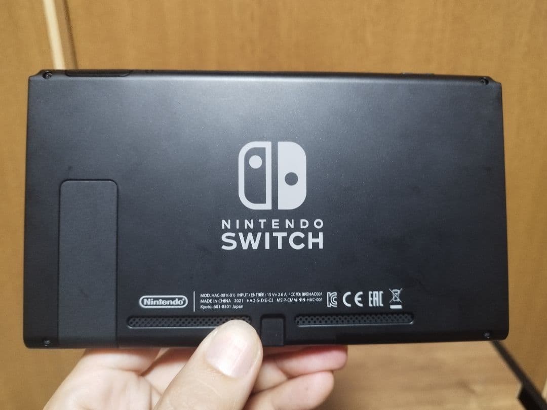 【良品・2021年製】Nintendo Switch本体 新型拡張バッテリー