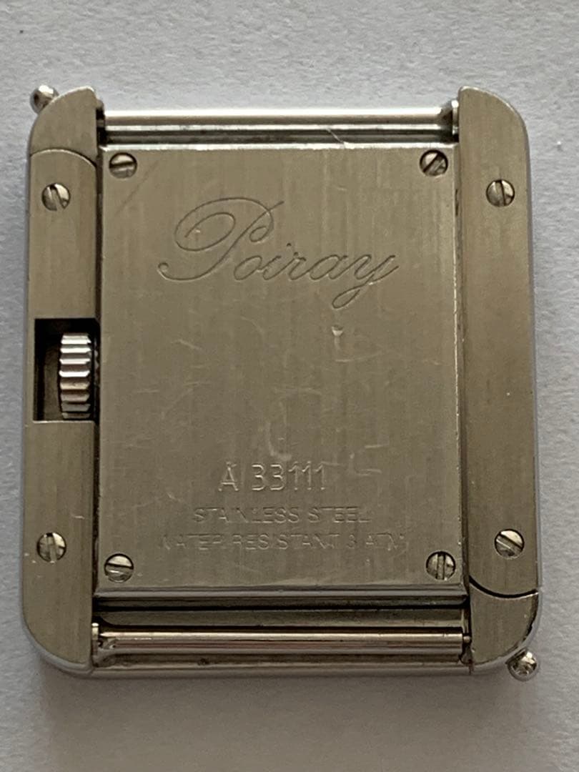 ポアレ Poiray マ・プルミエ 電池交換済みレディース腕時計