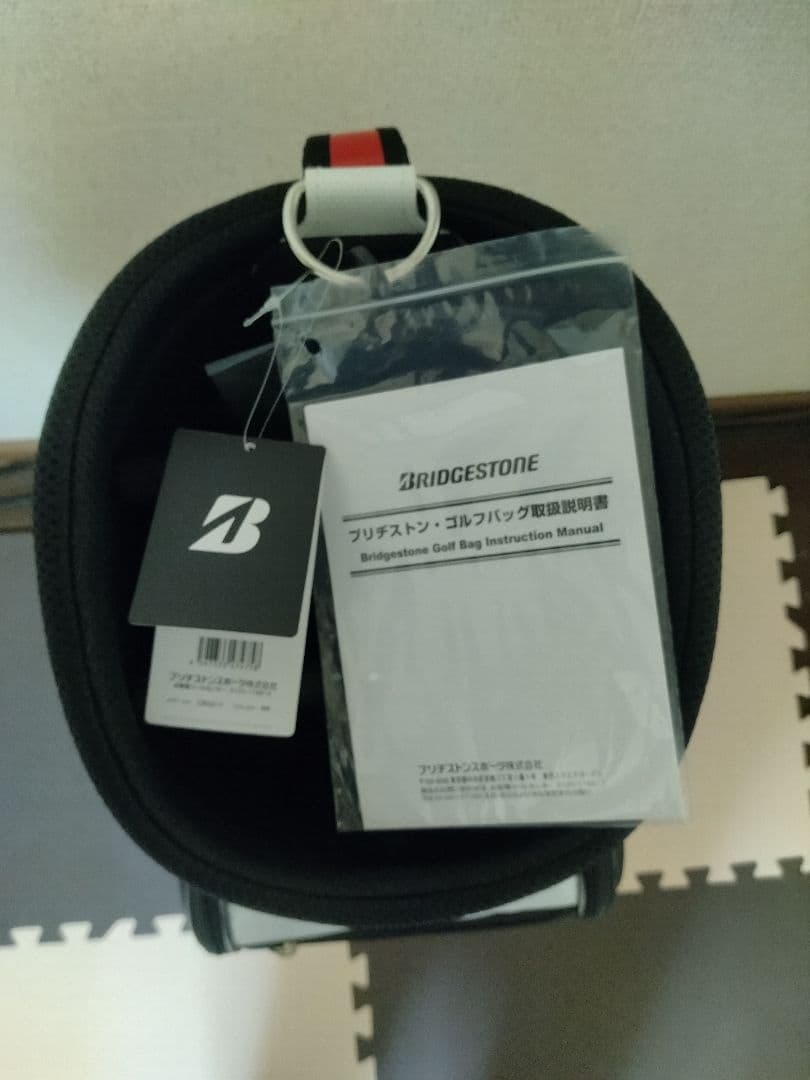 （新品未使用）キャディーバッグ　ブリジストン