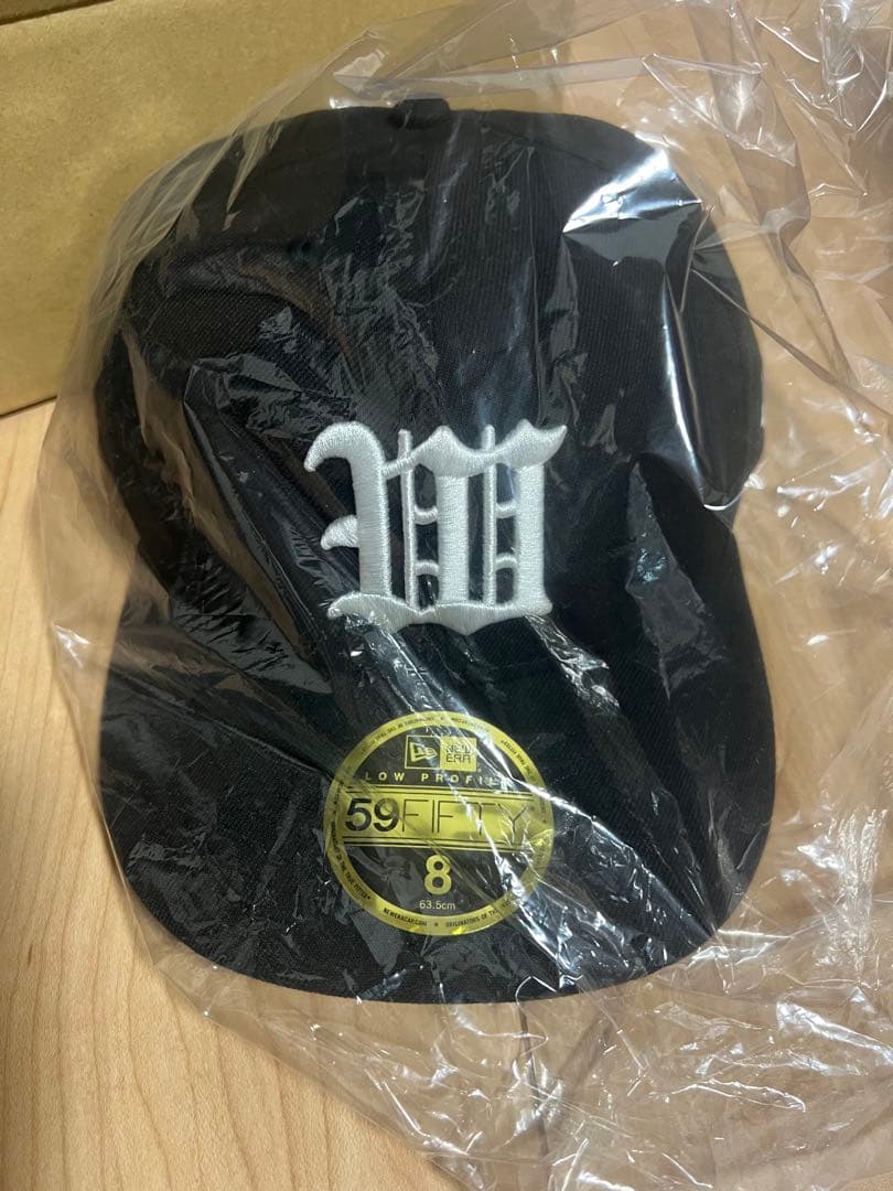 wackomaria newera LP 59fifty 黒白 63.5cm 8