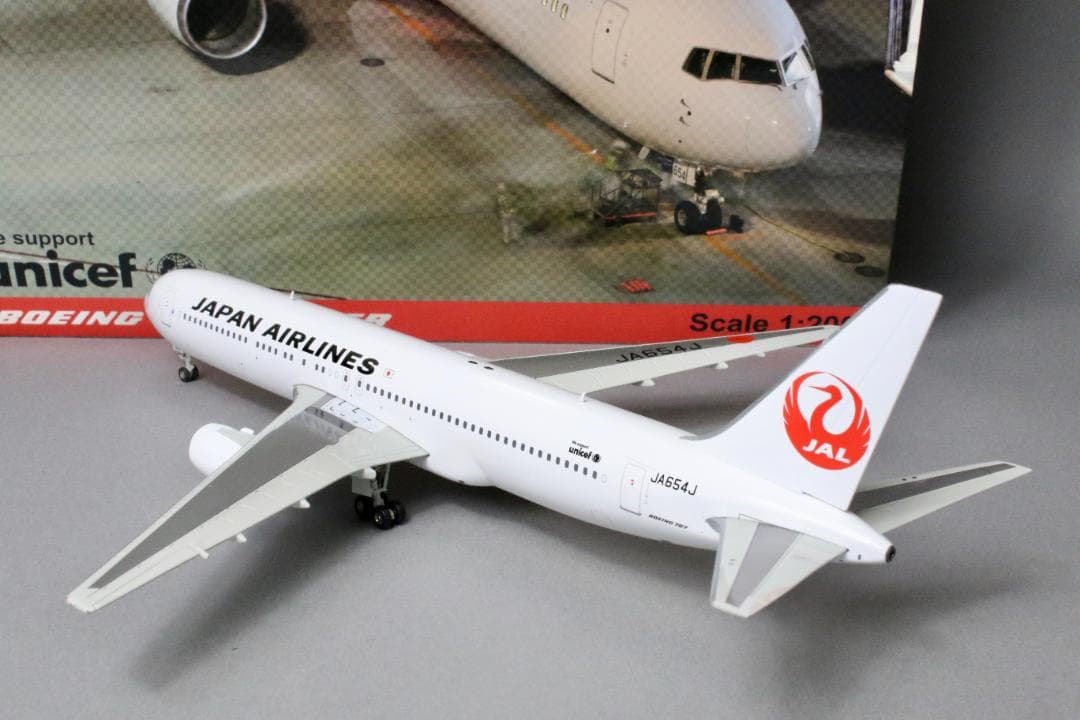 航空機・ヘリコプター JC Wings 1/200 JAL B767-300ER JA654J