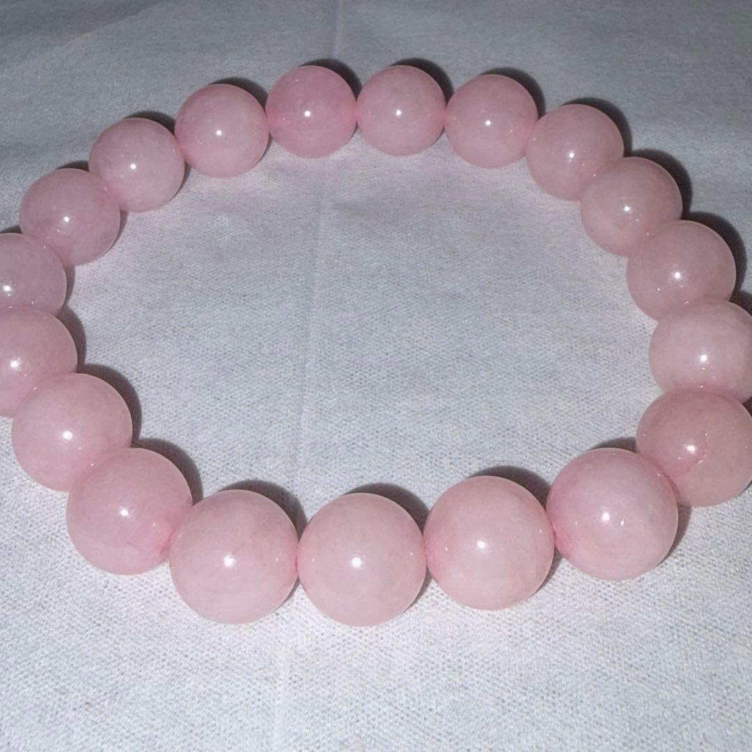 【復縁・出逢い・恋愛成就】ローズクォーツ 天然石ブレスレット｜愛・自己受容