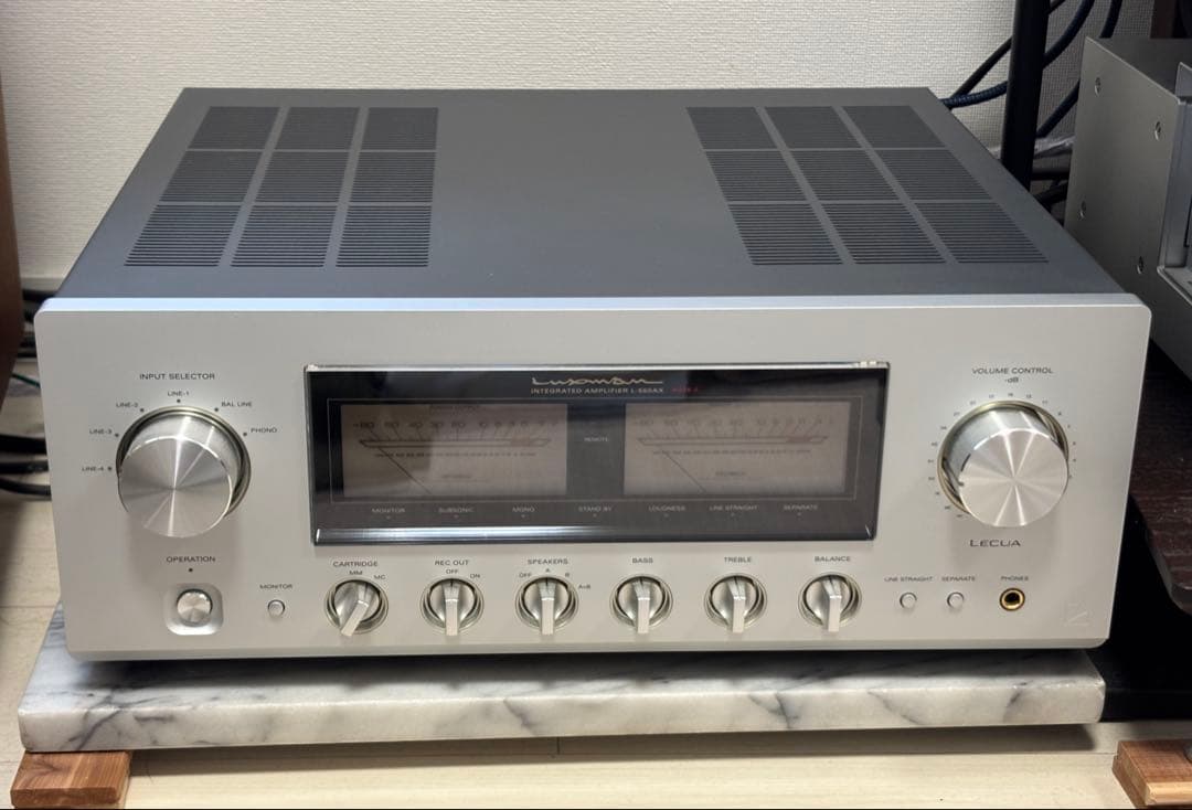 【美品】LUXMAN L-550AX Ⅱ プリメインアンプ L-550AX2