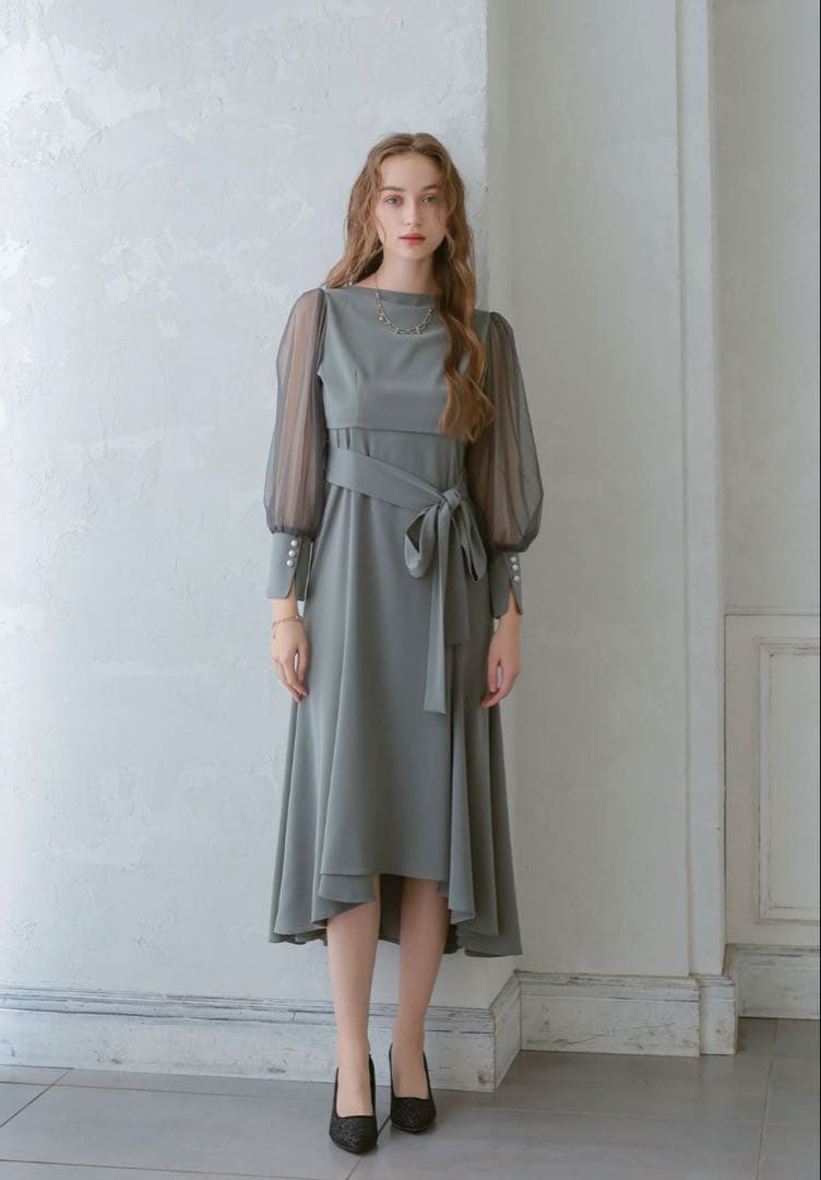 ★新品タグ付き★ドリードール　クロスデザインドレス　2wayドレスパール　結婚式