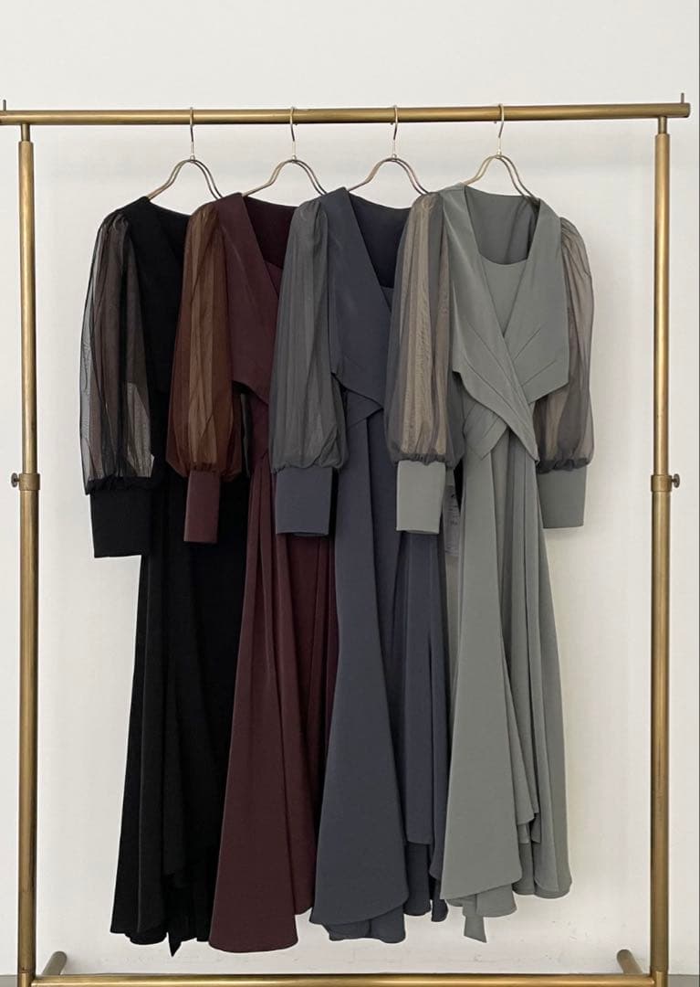 ★新品タグ付き★ドリードール　クロスデザインドレス　2wayドレスパール　結婚式