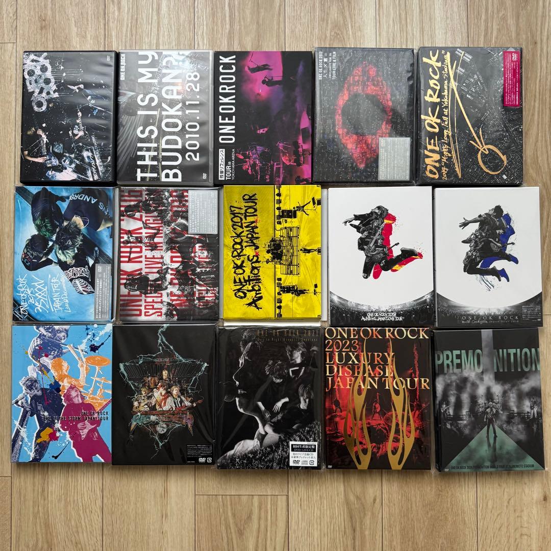 ONE OK ROCK ワンオクロック LIVE DVD 全種類 まとめ売り