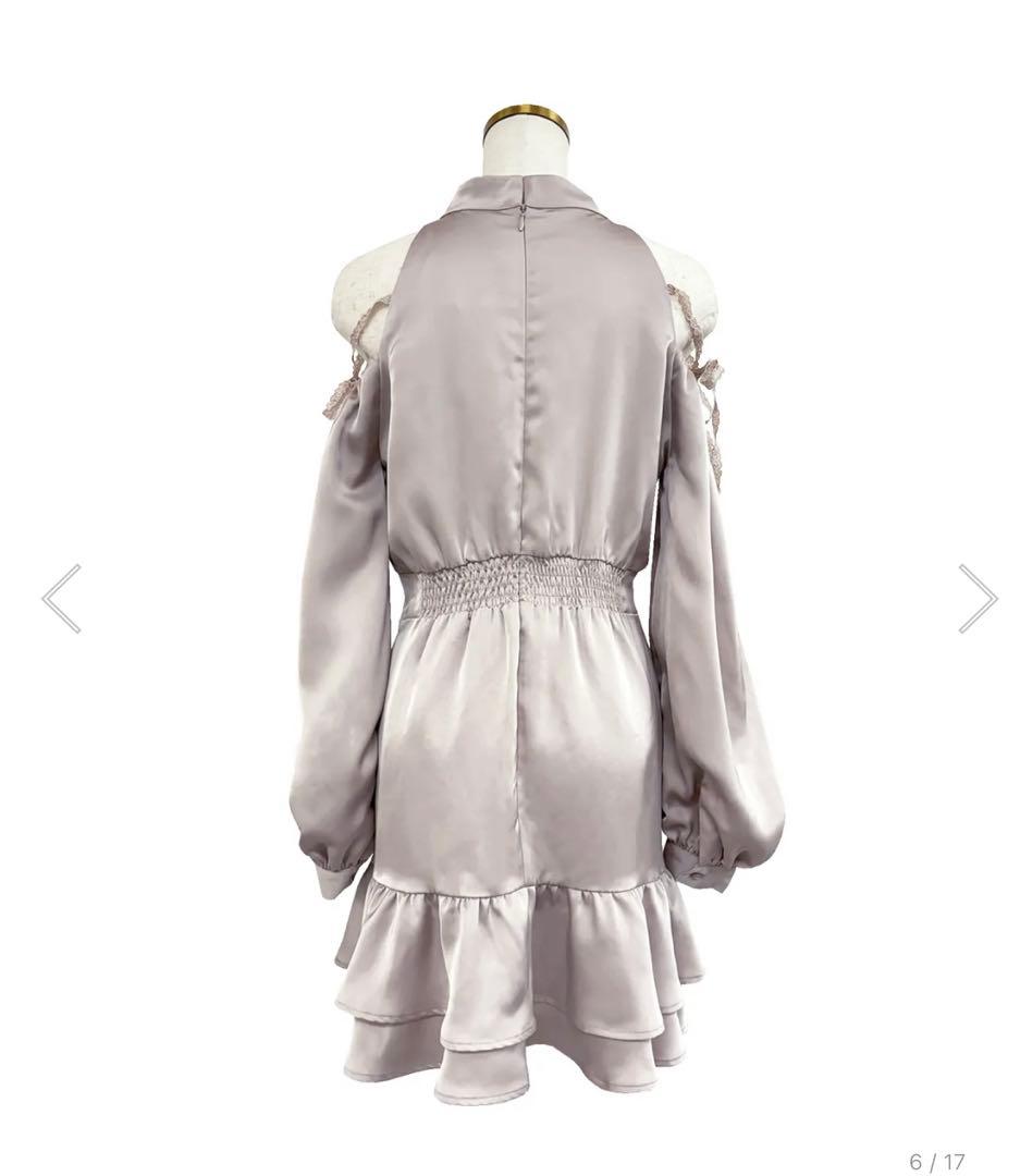 ワンピース rosemuse Open shoulder mini dress S