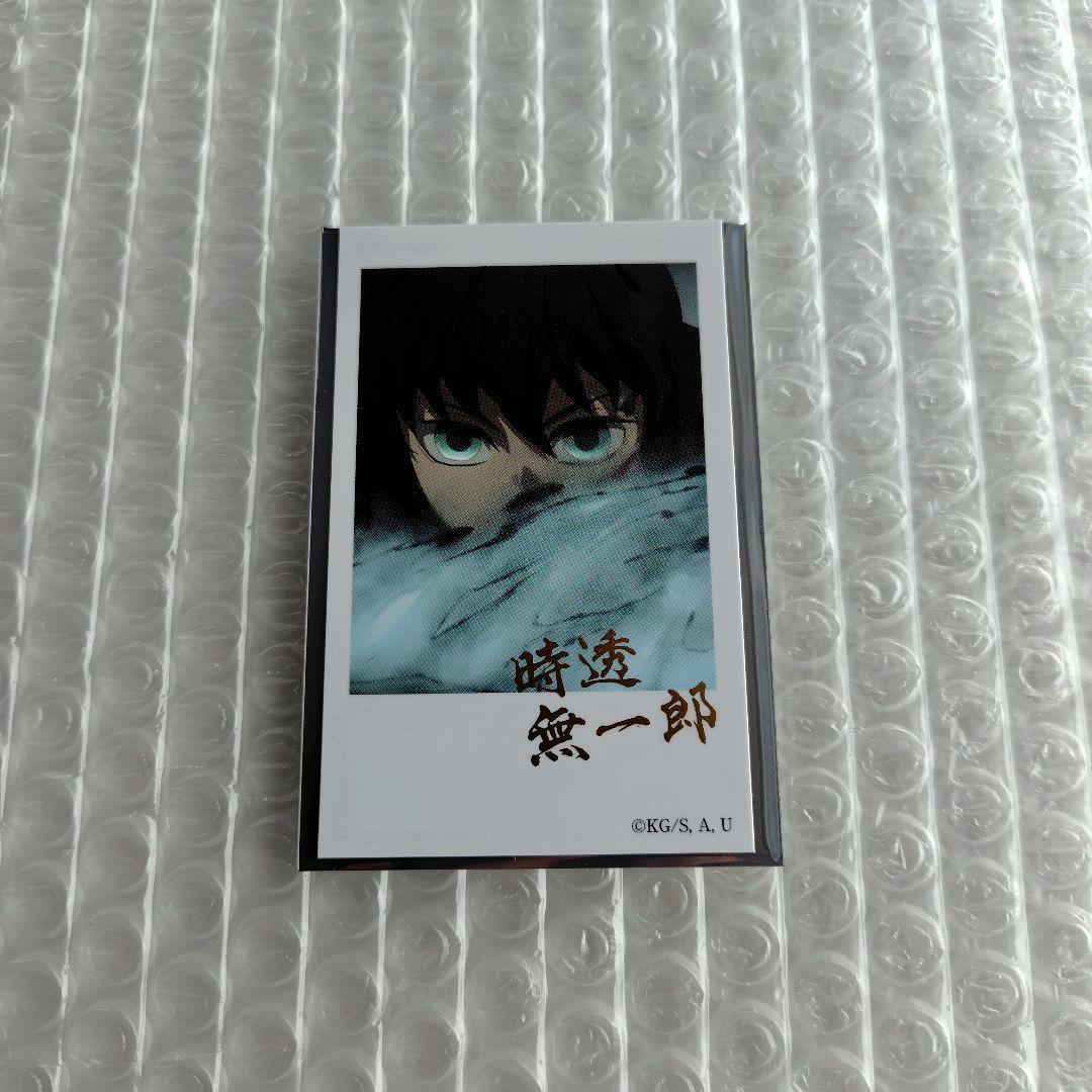 鬼滅の刃　時透無一郎　チェキ風ブロマイド　箔押し　刀鍛冶の里編　絵巻