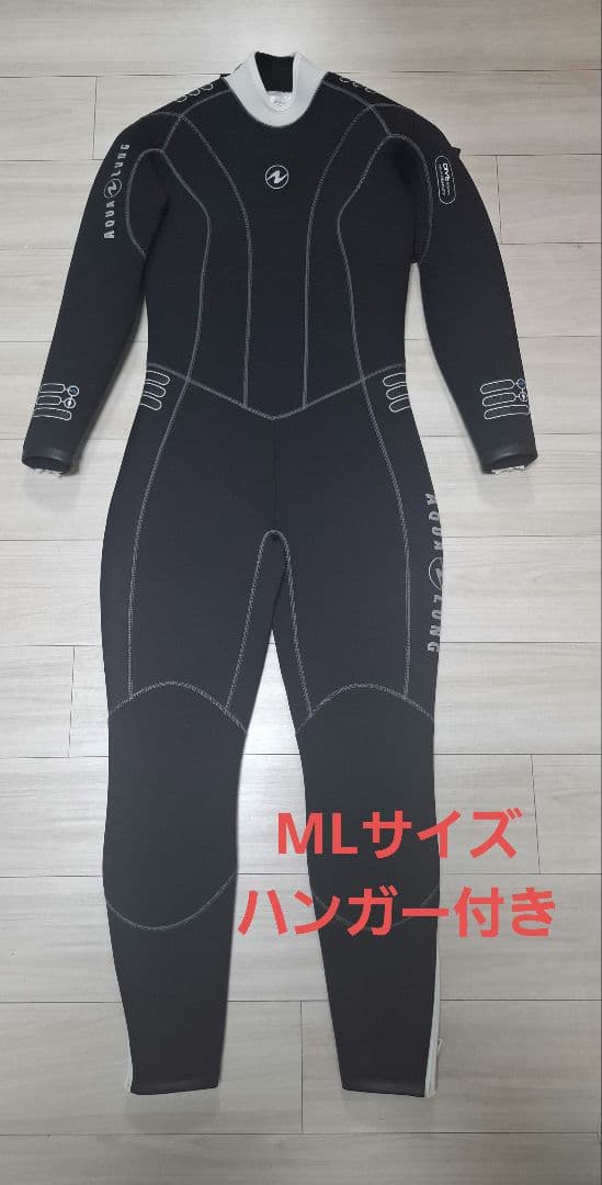 フルスーツ ウェットスーツ ブラック　レディース　ML ウェットスーツ用ハンガー