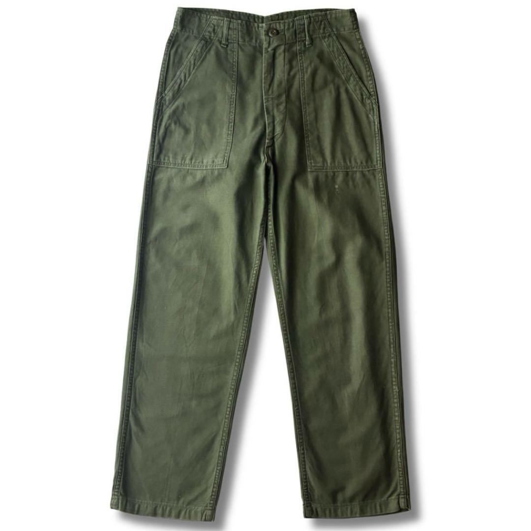 実物 60s US ARMY 米軍 アメリカ軍 ベイカーパンツ OG107 32
