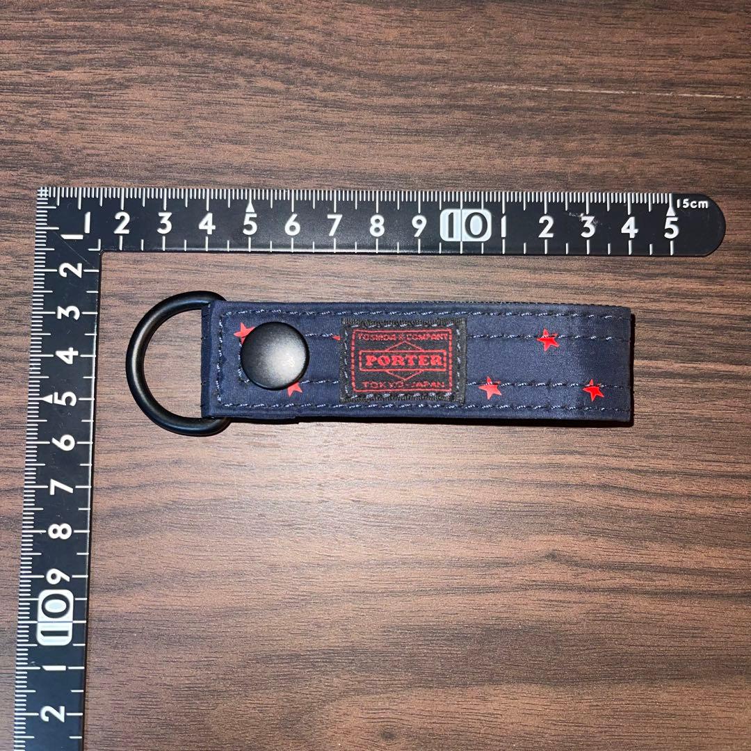 レア 未使用品 ★スター★ マスターネイビー ヘッドポーター キーホルダー