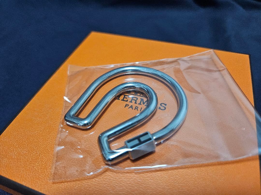 【HERMES】正規品　フェール・ア・シュヴァル　キーリング　キーホルダー