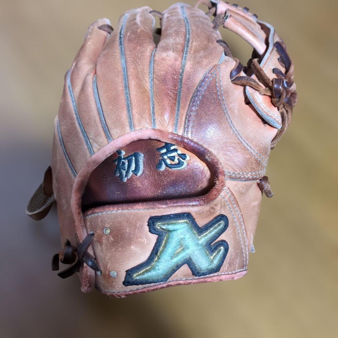 レザー製 ピンク 硬式野球グローブ