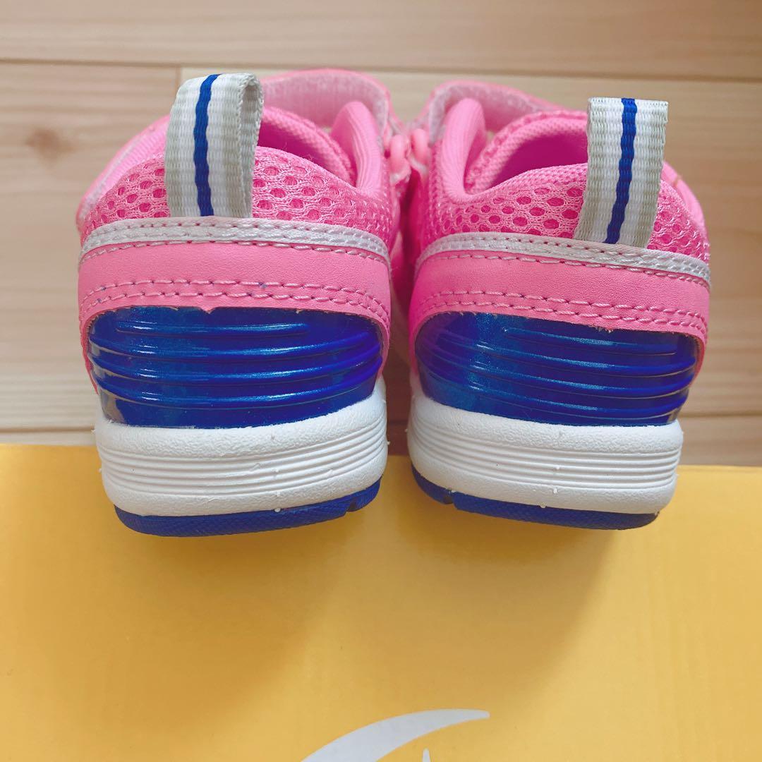 ムーンスター　キャロット　スニーカー　ピンク　ブルー　速乾　16cm 2足セット