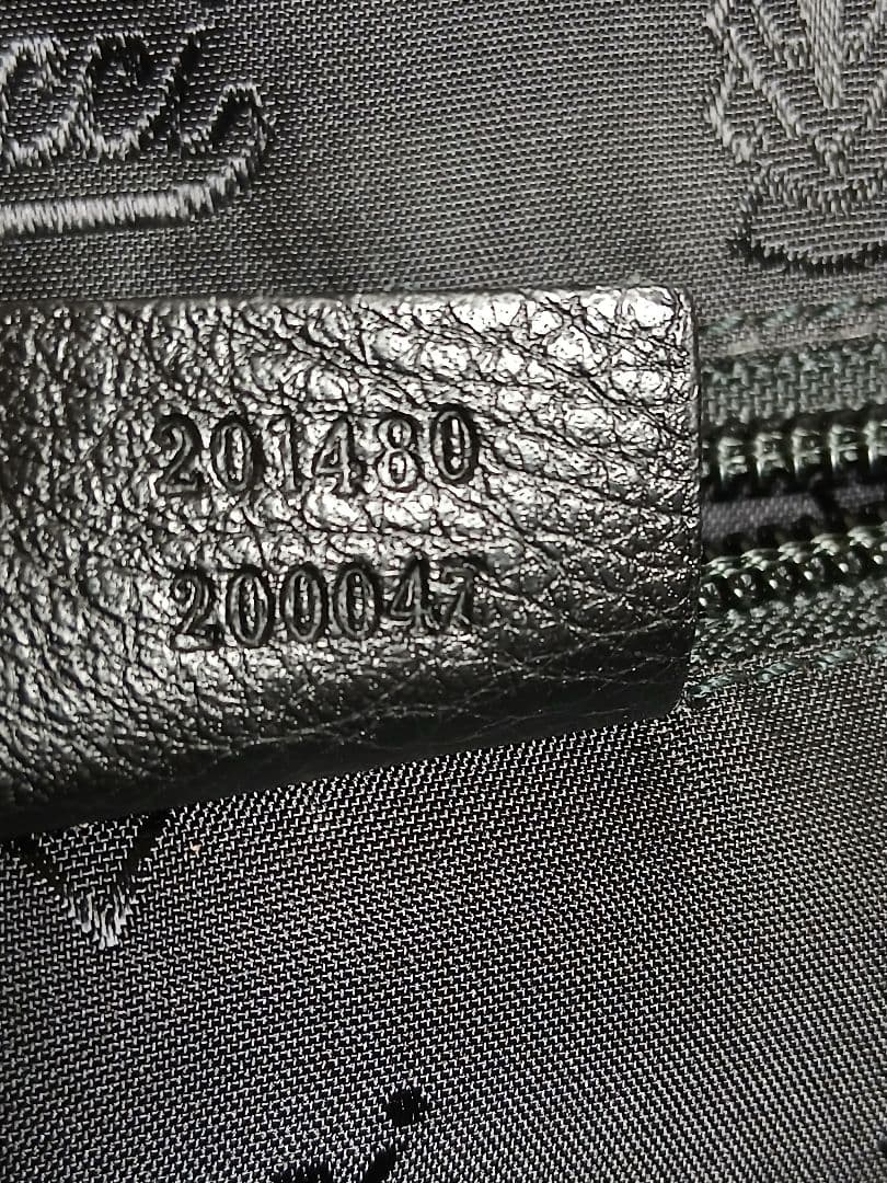 最終価格です！ GUCCIビジネスバッグ　ブラック　シマ　GG柄