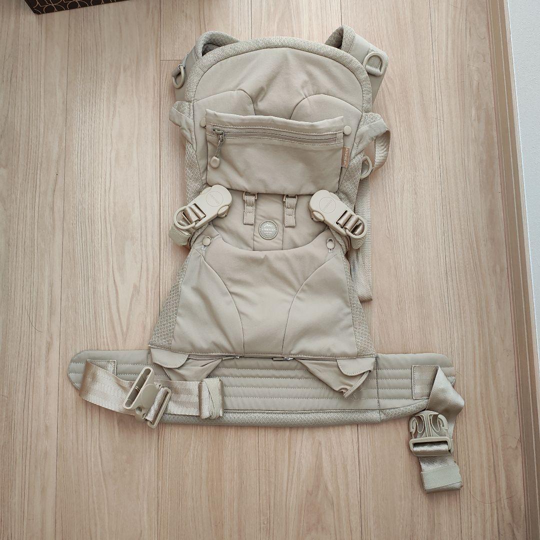 エアバギー 　ベビーキャリア　抱っこ紐 ベージュ