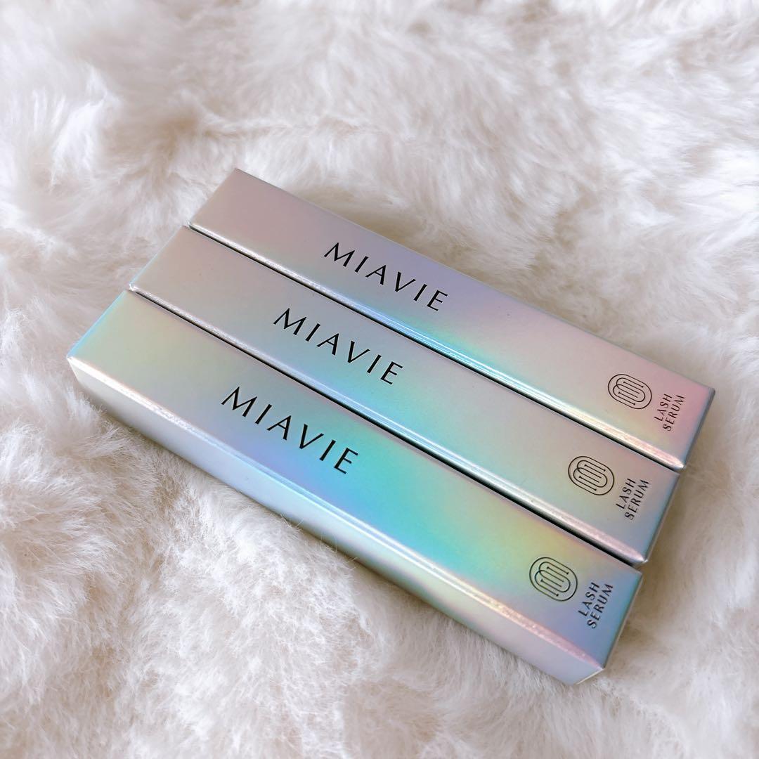 【新品 未使用】miavie まつげ美容液 3本セット