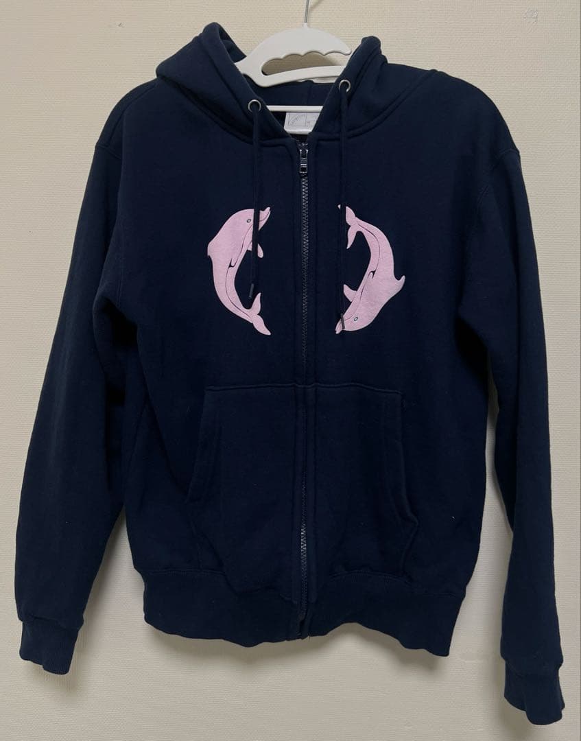 【美品】shury labyrins パーカー イルカ S