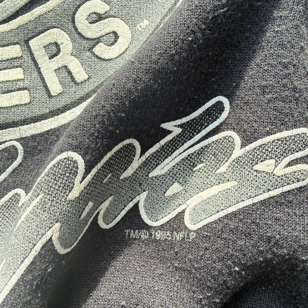 90s RAIDERS スウェット ロサンゼルス期 レイダース 袖プリ