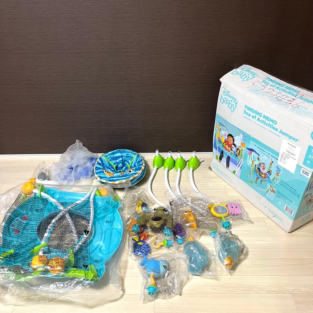 美品 使用数回 箱付き ファインディングニモ ジャンパルー