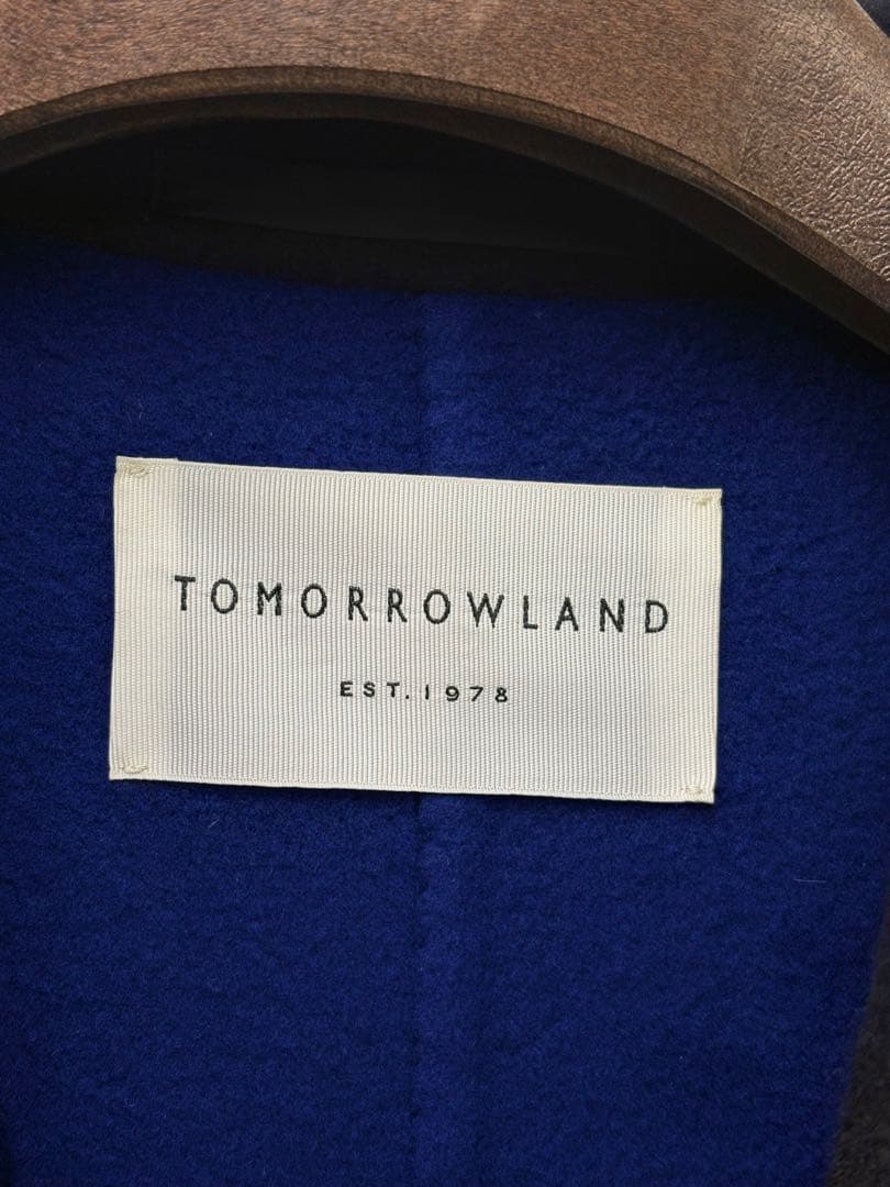 TOMORROWLAND ダブルブレスト ジャケット ウール ブラック