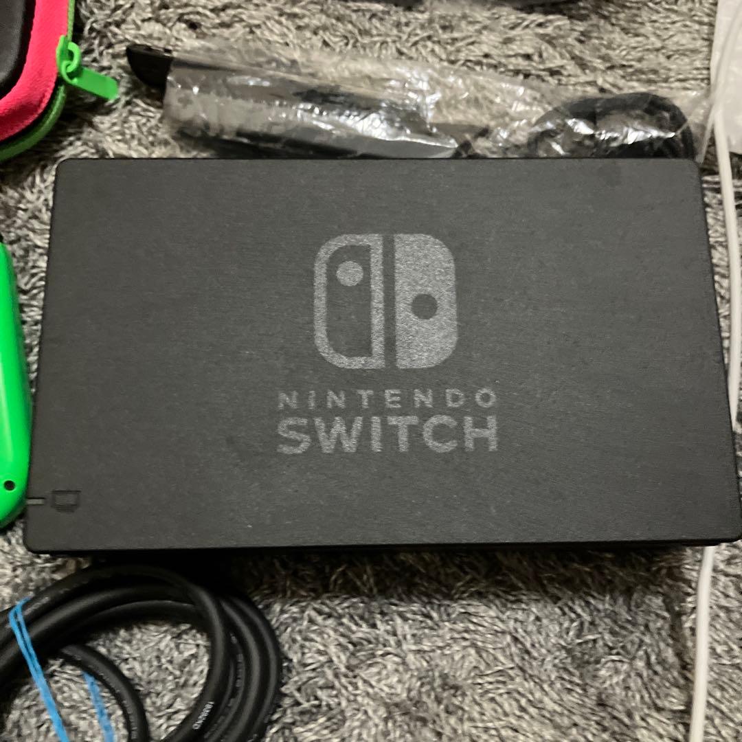 Nintendo Switch ネオングリーン/ネオンピンク 本体　新型