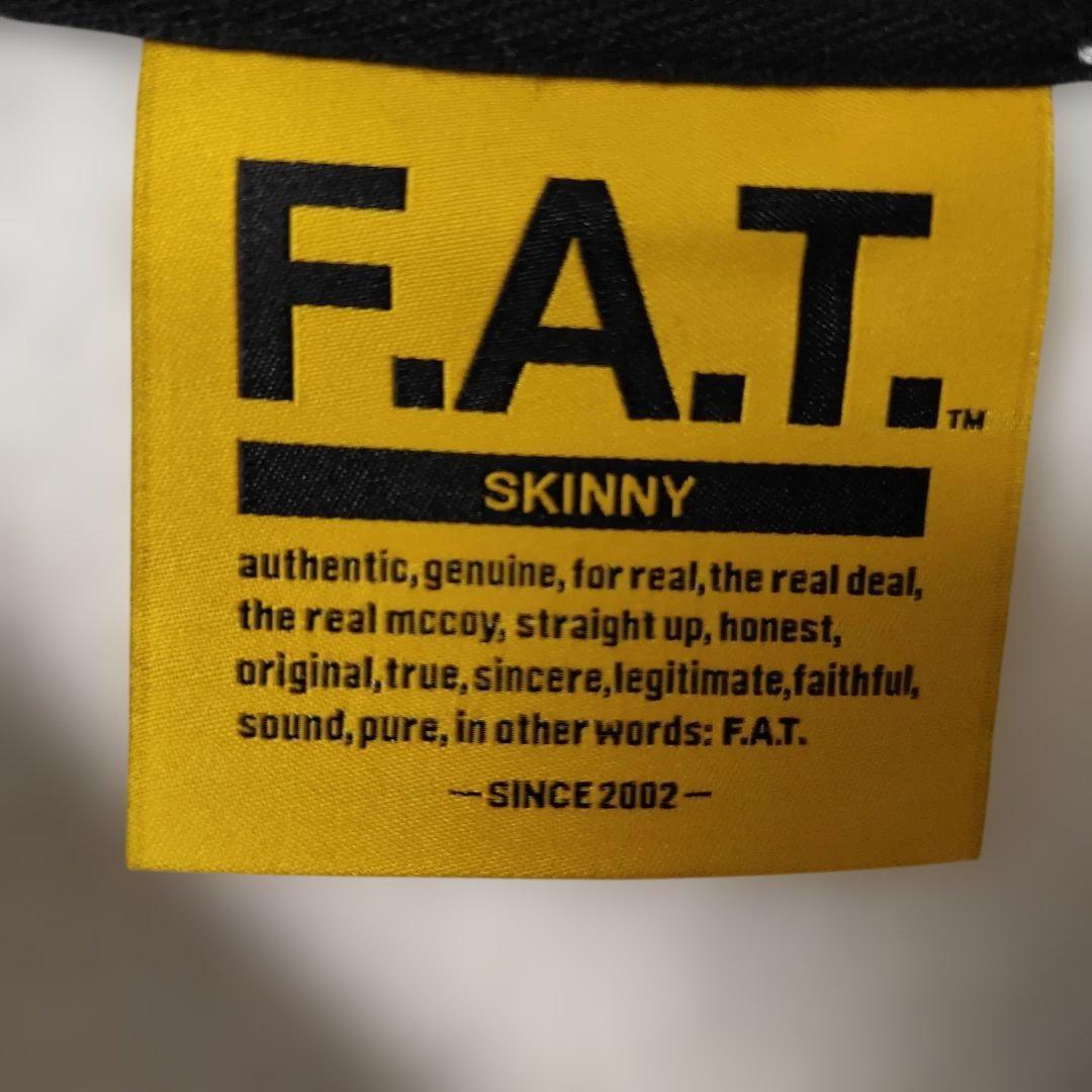 極美品FAT前後両面プリントSbコラボスウェット大きめSKINNY(L) グレー