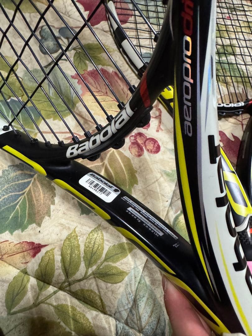 Babolat AeroproDrive 2本 プリンス O3 1本 セット