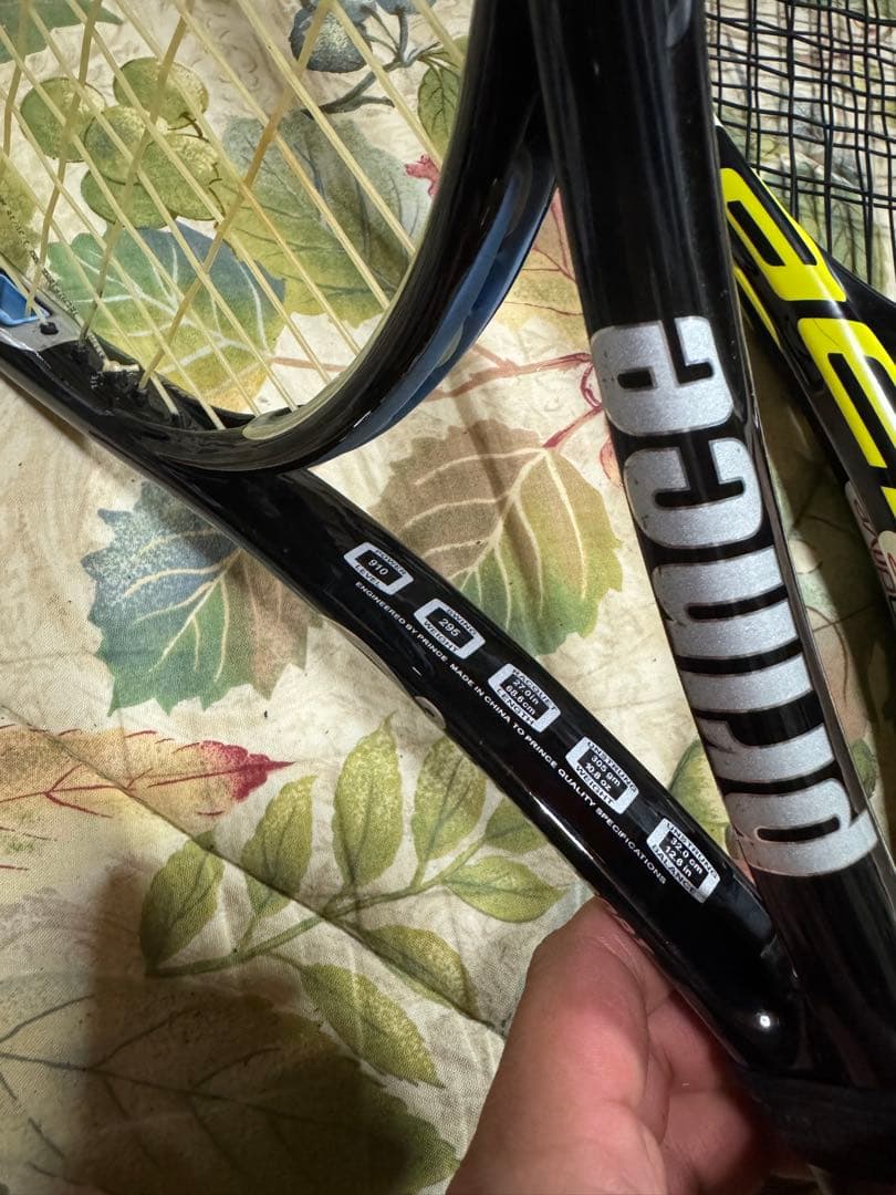 Babolat AeroproDrive 2本 プリンス O3 1本 セット