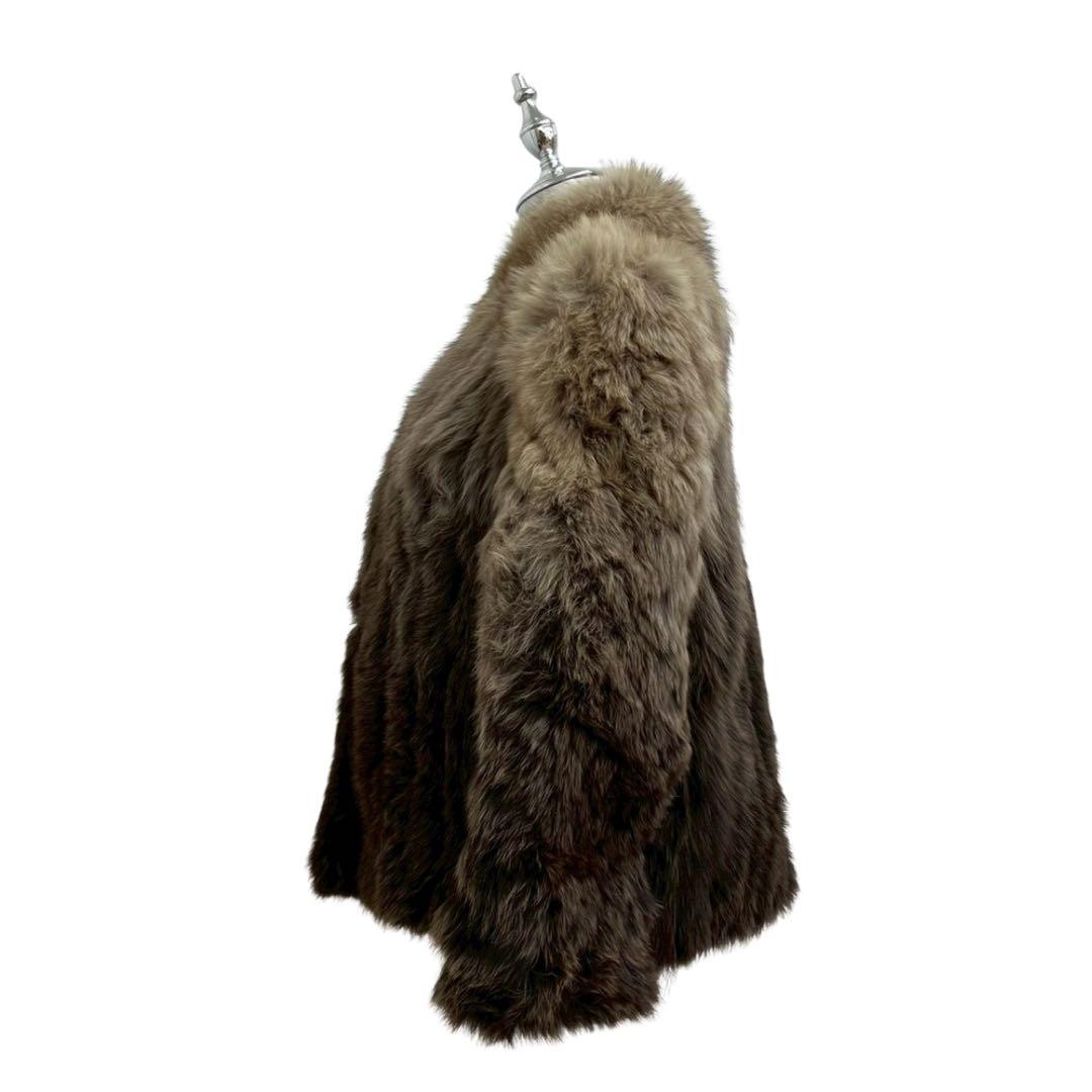 【Madame Lina マダムリナファーコート グラデーションヴィンテージ】