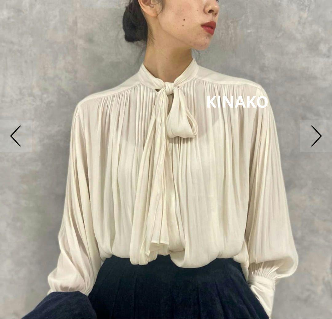 フローツイル ワイドボウタイブラウス