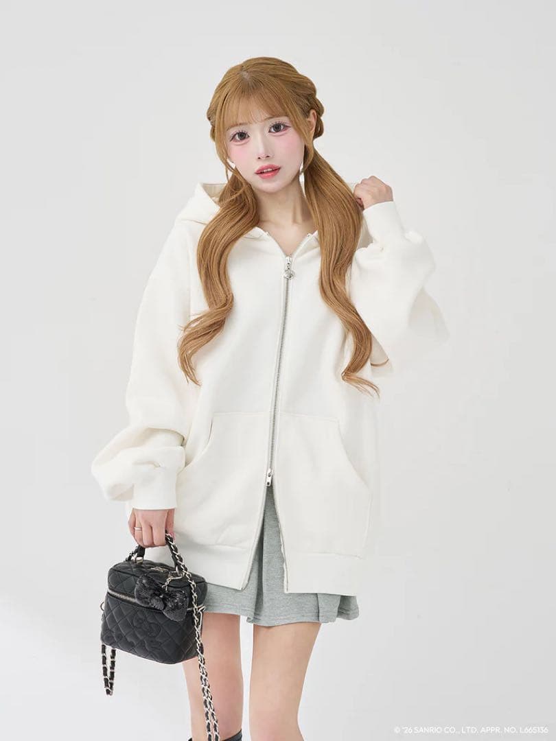 Darich♡ Hello Darichジップアップフーディ