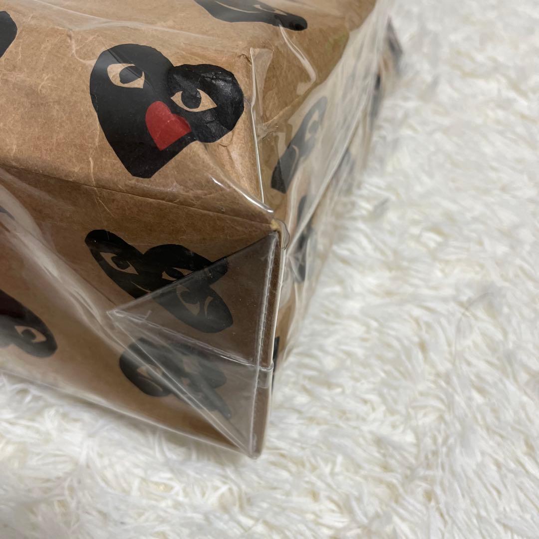 コムデギャルソン PVC トートバック　紙袋　プレイ