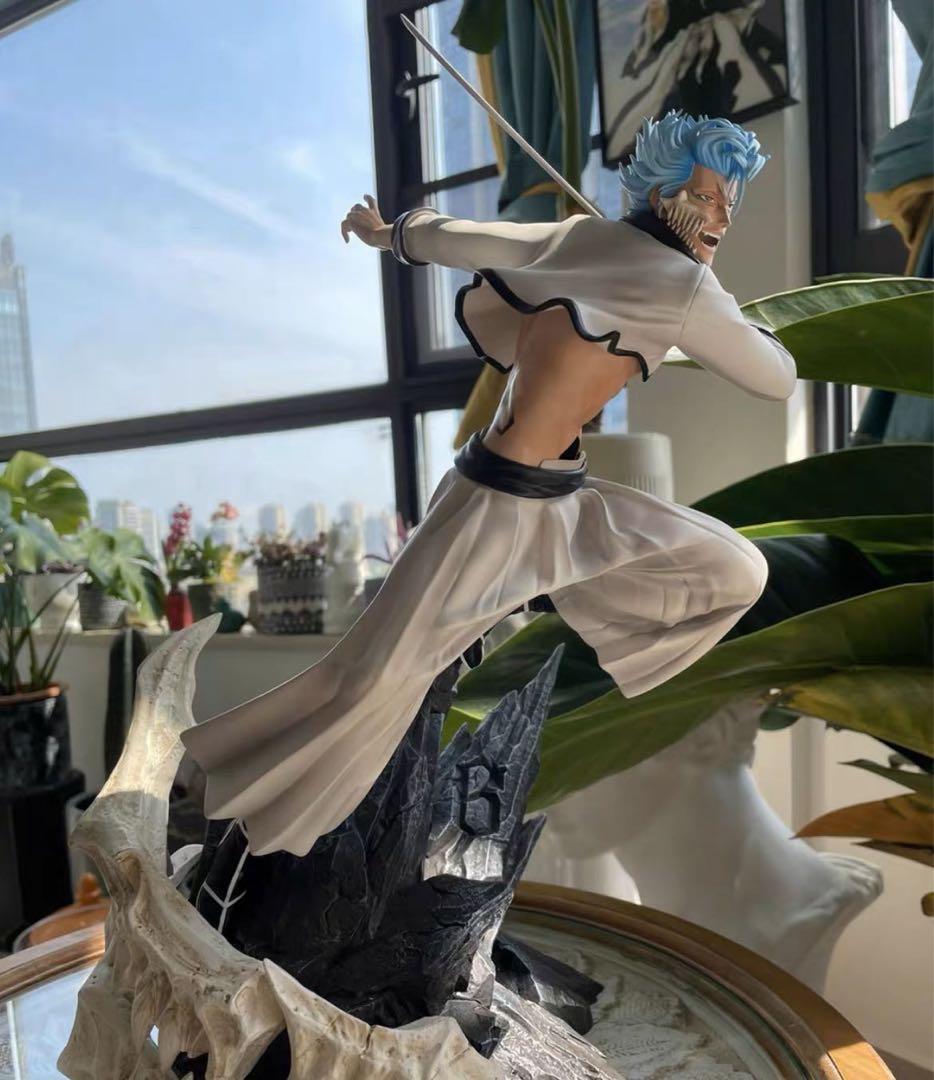 BLEACH 黒衣少年図グリムジョー 1/6ガレージキット ガレキ スタチュー⑧