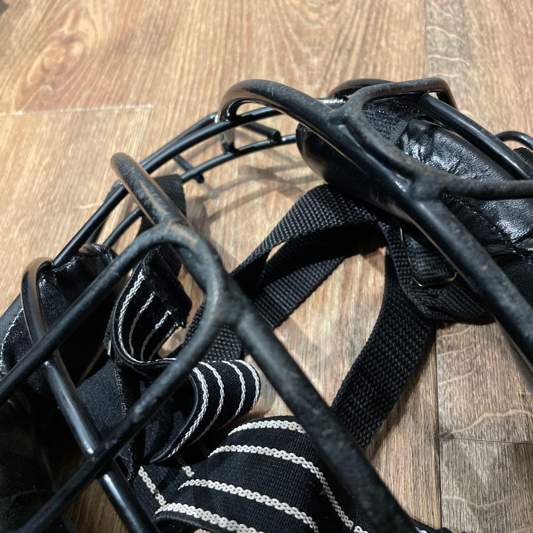 【洗濯済】アシックス軟式キャッチャー防具 一式 ブラック JSBB