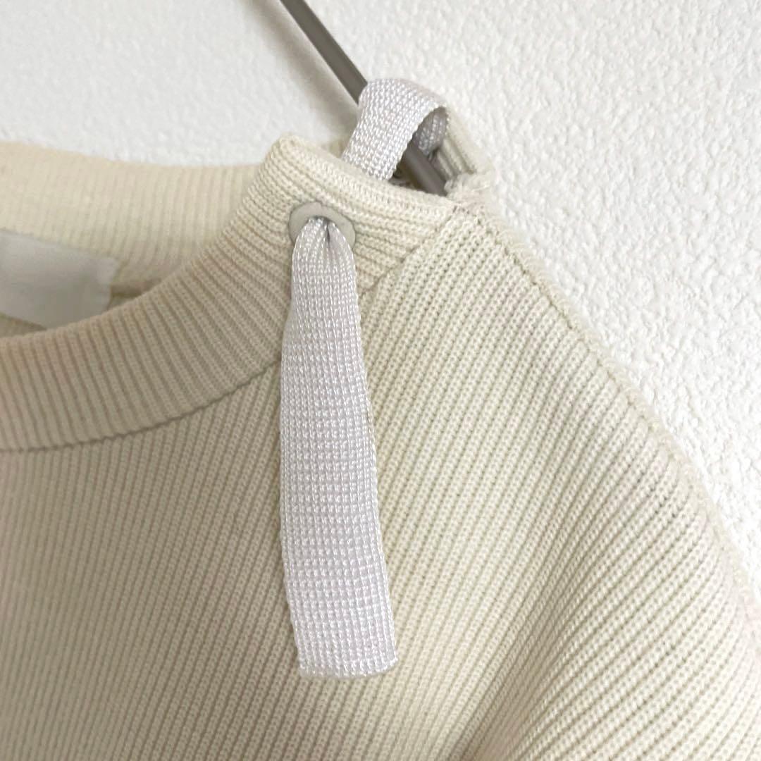 ◆美品◆ TOGA PULLA トーガプルラ クルーネックトップス　アイボリー