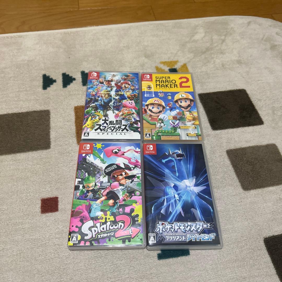 Nintendo Switch ゲームソフト4本セット
